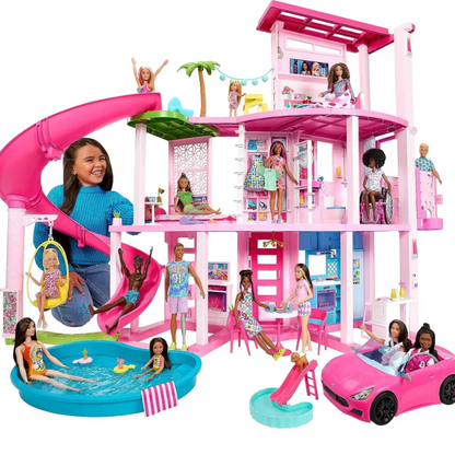 LA MAISON DE RÊVE DE BARBIE UN MONDE DE PLAISIR MATTEL