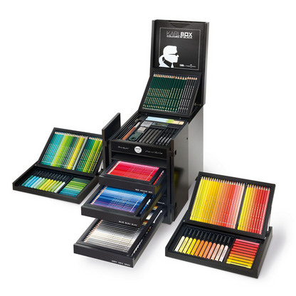 KarlBox™ - Set de Boîtes à Crayons d'Art